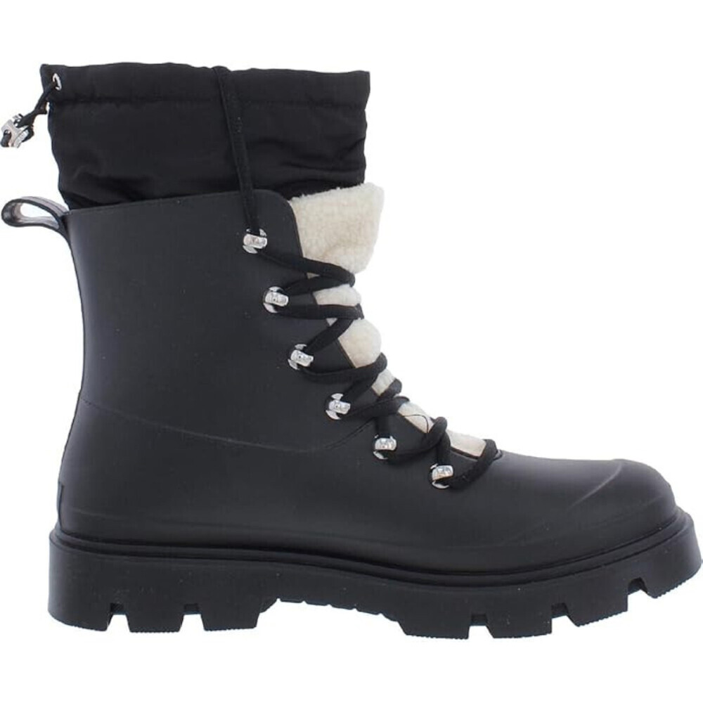 Marc Fisher LTD Freely Boots Women's 10 Black Waterproof Lug Sole Combat GAL1854